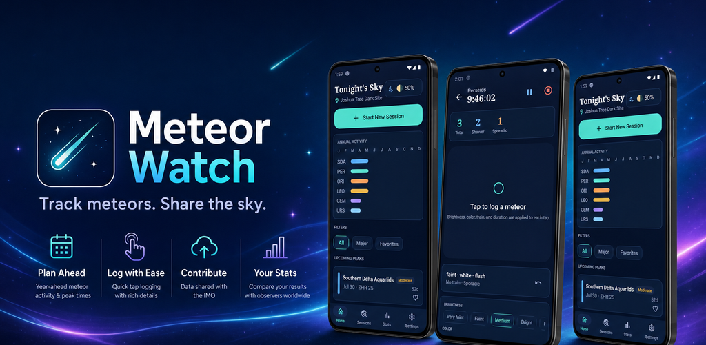 Meteor Watch promotional banner